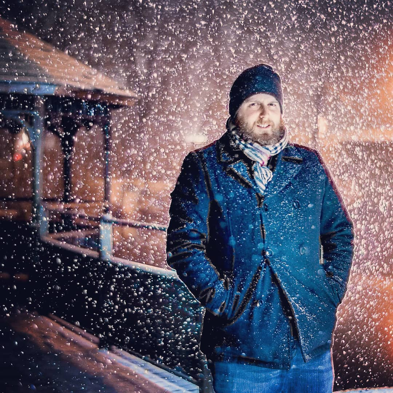 Was going to shoot a Christmas card for a friend but they dropped out. Wanted to test my new remote flashes in the snow so selfie time?